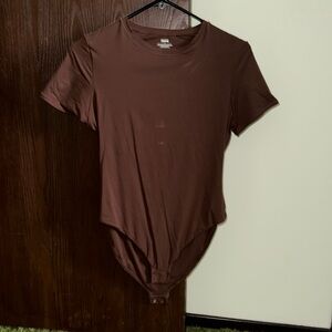 SKIMS body suit brown XL